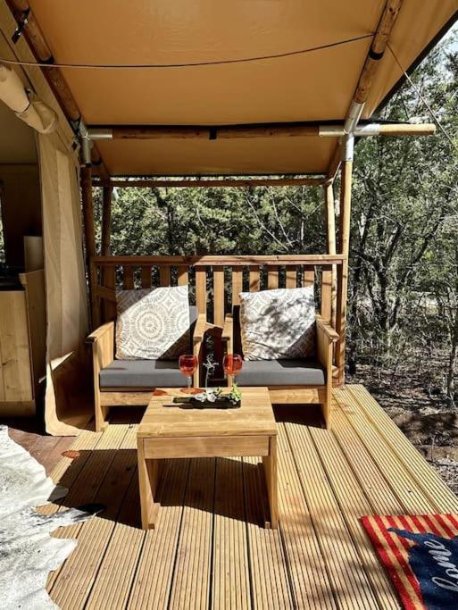 12 Fires Luxury Glamping With Heating #5 Hotell Johnson City Exteriör bild
